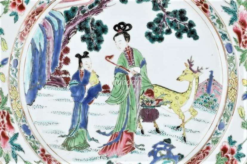 How do Chinese combine symbols in pictorial art to increase the potency of the longevity concept